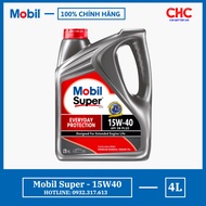 Dầu nhớt Mobil 15W40 Super Everyday Protection SN+ 4L ( nhập khẩu singapore )