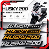 EMBLEM SYM HUSKY 200 LOGO EMBLEM ACCESSORIES ACCESSORY MODIFIED MODIFY