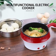 Multifunction 1.2L Electric Mini Cooking Pot Non-Stick Coating Pot Electric Cookware