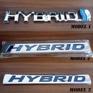Hybrid patch emblem logo hybrid patch emblem/ car decal car sticker