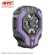 Quạt tản nhiệt Sò lạnh cho Điện thoại Hoco GM26 làm mát nhanh lạnh đến -3 độ tản nhiệt tốt có đèn Le