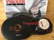 ลำโพง ขนาด 6x9” FOKKER AUDIO FKS-92GX 420W จำนวน 1คู่ (จัดส่งฟรีครับ)