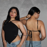 Bandana Backless Cross Tie Top (Eloise) - 26th Apparel
