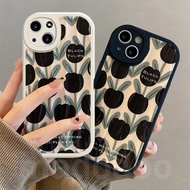 Tulip Flowers Casing Samsung Galaxy S24 S23 S22 Ultra 5G S21 Plus S20 FE A54 A34 A24 A04 A14 A20S A7