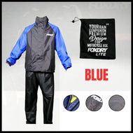 FOXDRY Raincoat Waterproof Baju Hujan sekali Seluar