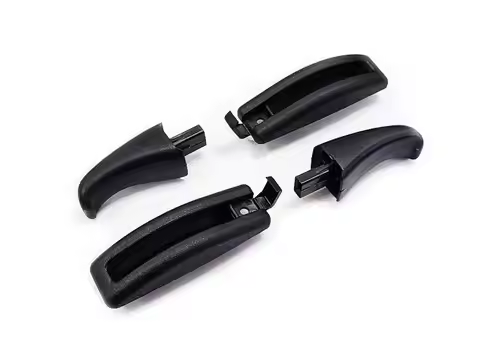 Front Seat Tilt Lever Handles & Cover Caps (LEFT & RIGHT) For Golf MK1 MK2 MK3, Jetta MK2, Scirocco 