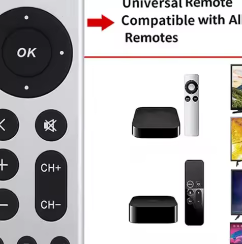Universal Replacement Remote Fit For TV Remote Control 4K/ HD A2169 A1842 A1625 A1427 Without Voice