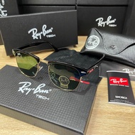 raybanแว่นตากันแดดrayแบรนด์หรูย้อน ยุคสำหรับทั้งหญิงและชายแว่นกันแดด แบรนด์ดีไซเนอร์ban sunglasses men wayfarer 2140 RAYBAND แว่นตา กันแดด