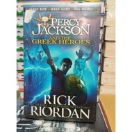 Novel ENGLISH PERCY JACKSON AND THE GREEK HEROES original