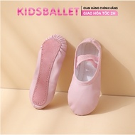 KIDSBALLET Baby Ballet Shoes Dance Shoes Children's Dance Shoes Baby Dance Shoes Leather Dance Shoes