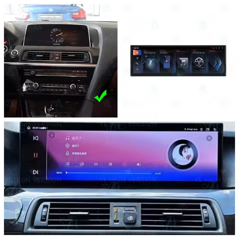 Carplay 14.9 Inch Android 14 For BMW 6 6GT F06 M6 F06 F12 F13 2011-2018 Car Multimedia GPS Auto Radi
