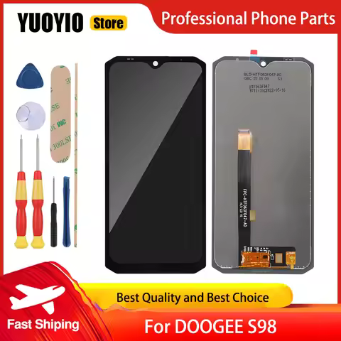 Original DOOGEE S98 S98 Pro LCD Display and Touch Screen DOOGEE S99 Digitizer Assembly Replacement D