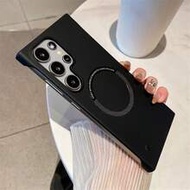 Luxury Black Magnetic Fashion S26 Ultra/S25 Ultra/S24 Ultra/S23/S22 Ultra/S25 Edge/S25 Ultra-Thin Fr