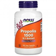 NOW Foods - Propolis 蜂膠1500, 100粒膠囊 (參考日期：10/2027)