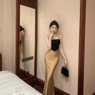 Sexy Fashionable Tube Top Sexy Backless Slim-fit Link