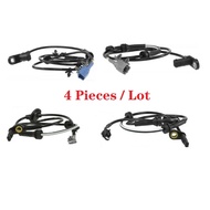 4 x Abs Wheel Speed Sensor Front-Rear Left & Right for Nissan Quest 04-09 47911-CK000 /47910-CK000 /