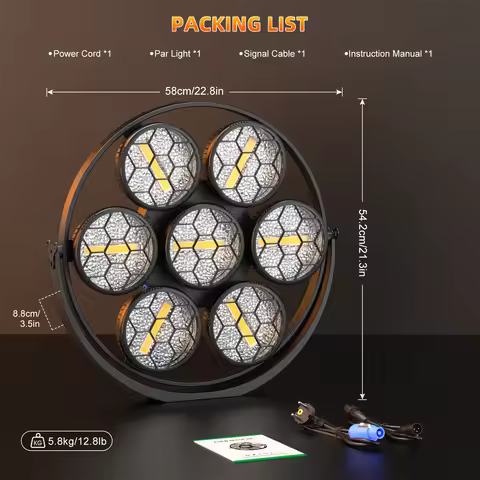 2PCS 350W Stage Retro Lights LED COB Linear Vintage Light Stage Effect Lighting Projector for Concer