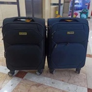 PRESIDENT 1800 Koper 28 Inch - 32 Inch Bahan Kain Kanvas Ukuran Bagasi Expanding Roda 4 Rotasi 360 T