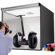 Photo Studio Light Box,39x39 Inch/100x100cm 210 LED Professional Photo Background Shooting Tent with