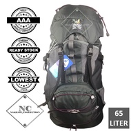 POS PERCUMA DEUTER HOT ITEM MALAYSIA KELABU GELAP 65 LITER HIKING TRAVEL BACKPACK NAKHAIE COLLECTION