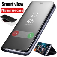 Smart Mirror Flip Phone Cover Case For Oppo A83 F9 A7X A7 AX7 A5S A9 A1K K3 F11 Pro Realme 2 3 Pro C