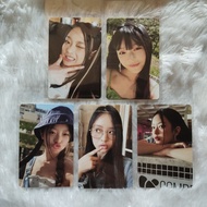Hanni Newjeans Attention Bluebook Hanni ver. 1st EP Phototocard Tinkerbell Bucket hat nootnoot specs