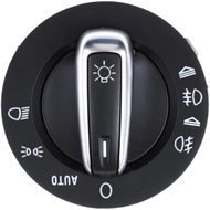 Car Headlight Switch Control Button with Fog Light and Auto Function for Audi A6 S6 C6 2005 2011 4Fd