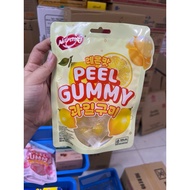 Naraya Peel Gummy 80g Jelly Fruit Candy Mangga Strawbery Grape Permen Kupas Permen Lunak Jelly