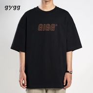 Gigg - Dublin - Men's Oversized T-Shirt - Cotton Combed 16's - Black Oversized T-Shirt for Men - Men