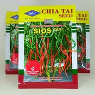 SIOS Tavi F1 Benih Bibit Cabe Merah Keriting Super Tahan Virus Kuning dari PT Bisi Cap Kapal Terbang