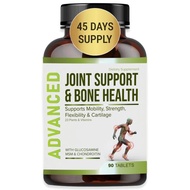 Glucosamine Chondroitin MSM Joint Relief Supplements & Bone Health - for Knee & Joint Relief, Bone S
