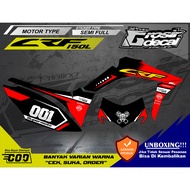 Sticker Sticker Striping CRF 150 L Cool Decal Striping CRF 150 Striping Sticker CRF 150