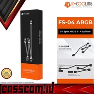 ID-COOLING FS-04 ARGB Splitter 1 to 4 - ARGB 3 Pin 5V ARGB Hub