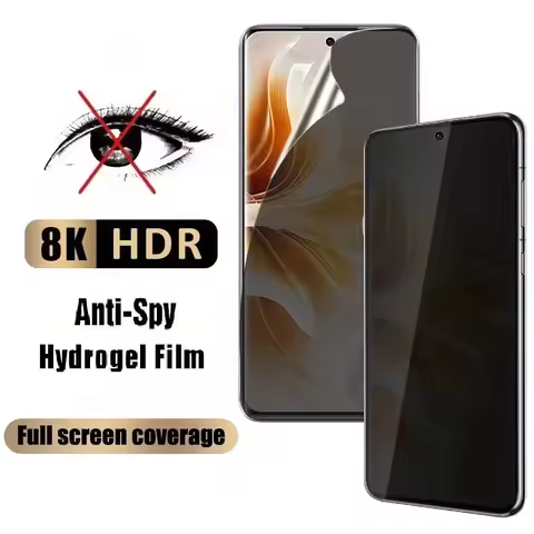 Anti-Spy Privacy Hydrogel Film For OPPO Reno 7 6 8 5 4 Lite SE 8T 4G Z A Screen Protector Reno 7 8 P