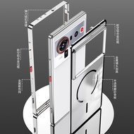 Magnetic Case For ZTE Nubia Z80 Ultra Aluminium Alloy Metal Frame Case For Nubia Z80 Ultra Z 80 Ultr