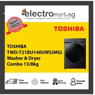 TOSHIBA TWD-T21BU140UWS(MG) Washer & Dryer Combo 13/8kg