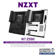 NZXT N7 Z590 INTEL Z590 Gaming Motherboard with Wi-Fi and CAM [2 Color Options]