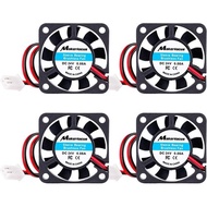 4X 24V 40mm DC Cooling Case fans 4010 40x40x10mm Mini Silent 3D Printer 2Pin