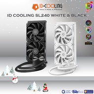 BONMECOM2 / ชุดน้ำปิด 2 ตอน ID COOLING FX240 PRO / (สี WHITE & BLACK)