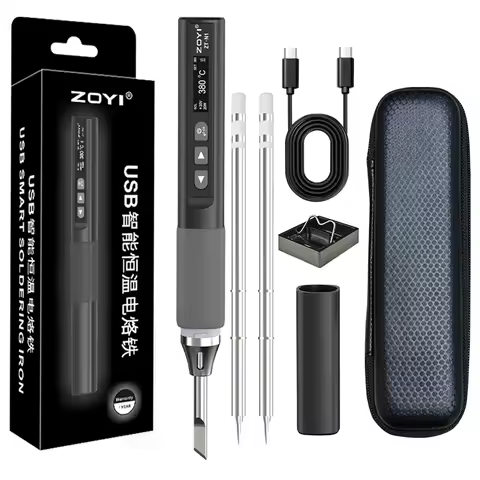 ZOYI ZT-N1 Smart Soldering iron 96W Electrician portable constant temperature welding pen for home m