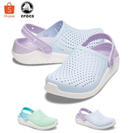 Crocs literide junior สัมผัสความนุ่มสุดฟินจากคอลเลคชั่นใหม่ LiteRide ของแท้ เหมาะสำหรับเด็กๆ สินค้ามีพร้อมส่ง RC-62 BLUE PURPLE J1 = 19.5