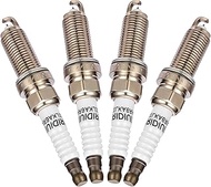 9029 Double Iridium Spark Plugs 4 Pack Compatible With Sentra Rogue Cube Altima Versa Pathfinder QX6
