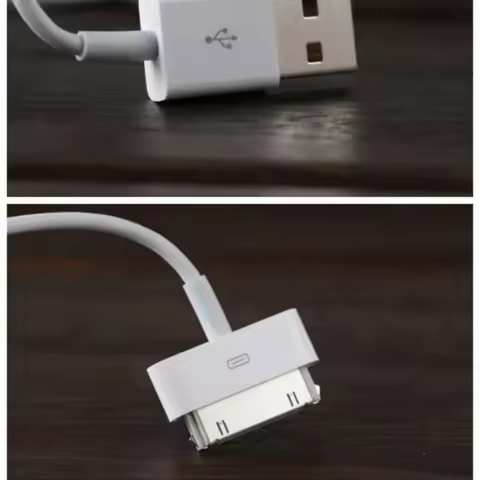 1M 30 Pin To USB Cord Adapter Nano Touch Charging Data Cable For iPhone 4 4S 3G 3GS IPad 2 3 IPod Ty