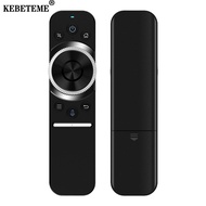 KEBETEME Air Fly Mouse Voice Remote Control 2.4G Wireless SIX Gyroscope Compatible with Box Media Player Gaming Smart BOX PC