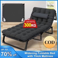 Folding Bed with foam Heavy Duty Single Foldable Bed Chair polding bed Load 300KG