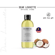 100% Pure Coconut Oil Natural Food Grade For Skin Hair Carrier Oil Massage Oil Minyak Badan Skin Car