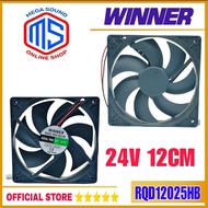 Winner Fan Ballbearing DC 24V 12CM 2PIN Axial Fan DC WINNER