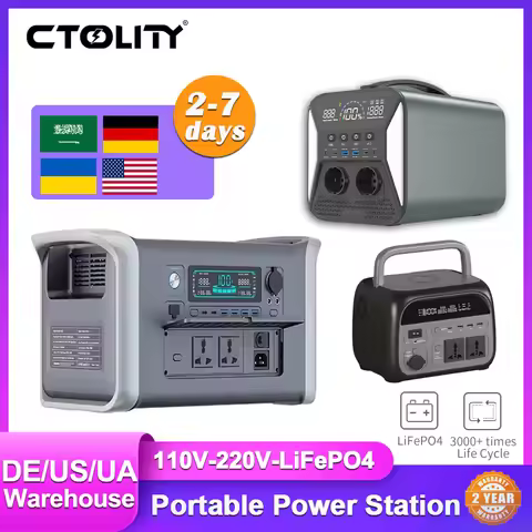 2400W 1800W 500W Portable Power Station 1024wh 345wh Lifepo4 Battery Powerful Power Bank Solar Gener