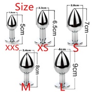 Removal Tail Mini Butt Plug Extra Small Butt Plug Stainless Steel Thread Removal Butt Plug Fox Tail 
