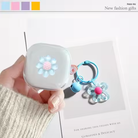 flower Case For Anker Soundcore R60i NC /R50i NC K20i P20i P30i Case Silicone Headphone Cover For So